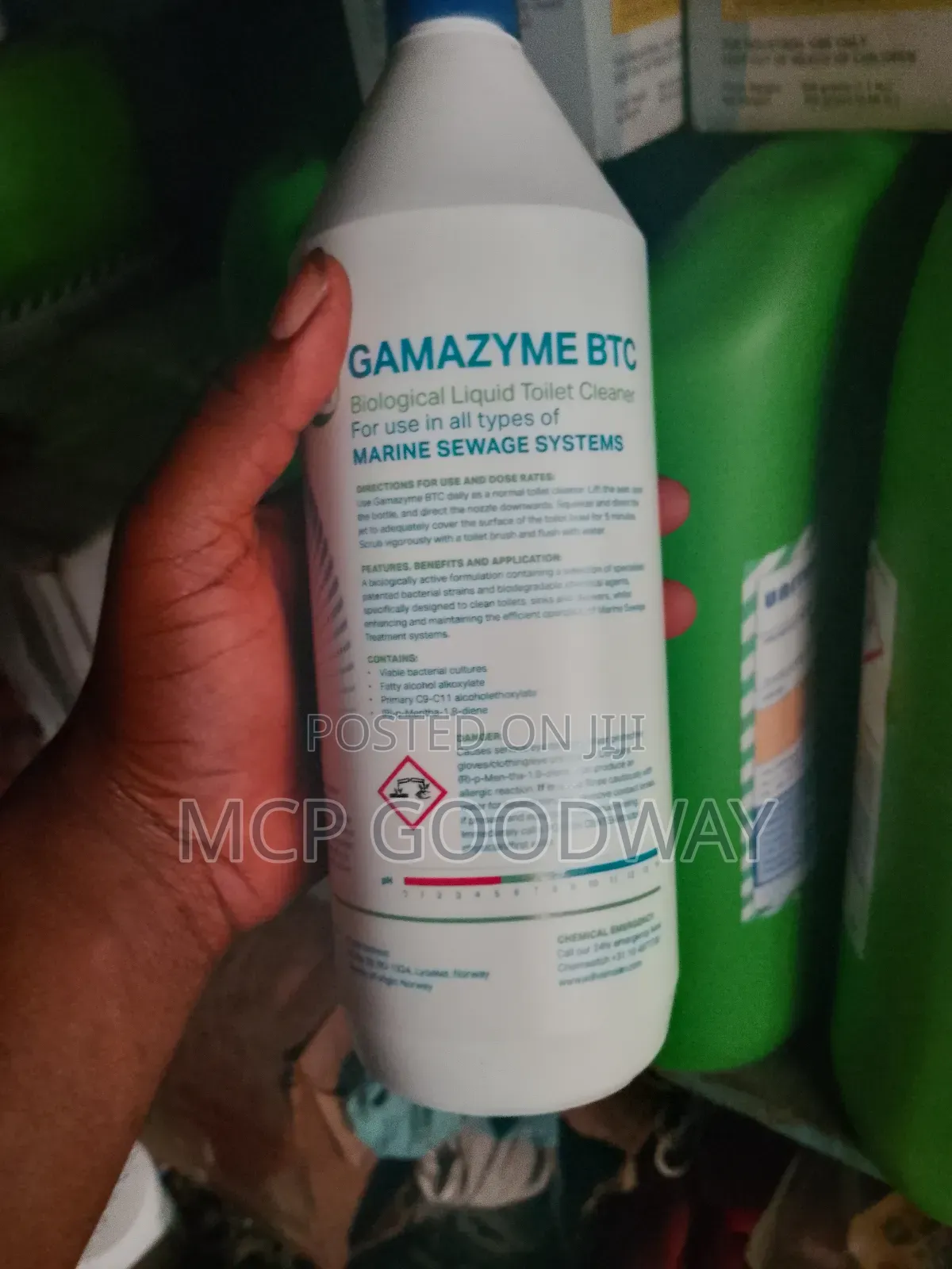 Gamazyme BTC Biological Liquid Toilet Cleaner