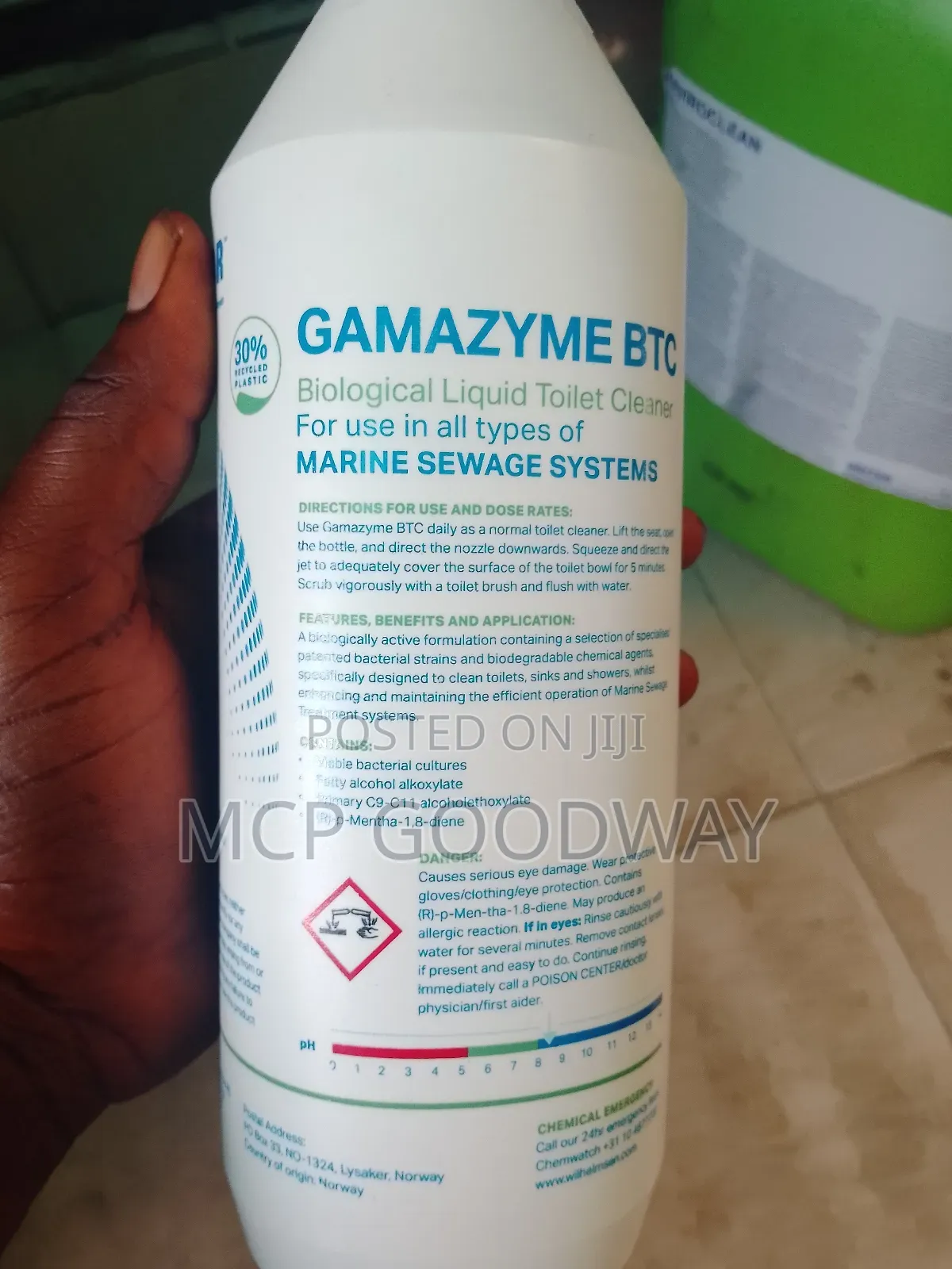 Gamazyme BTC Biological Liquid Toilet Cleaner