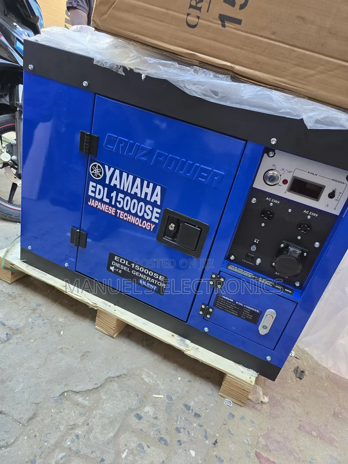High Quality Yamaha 12kva Diesel Soundproof Gen 1year Wty