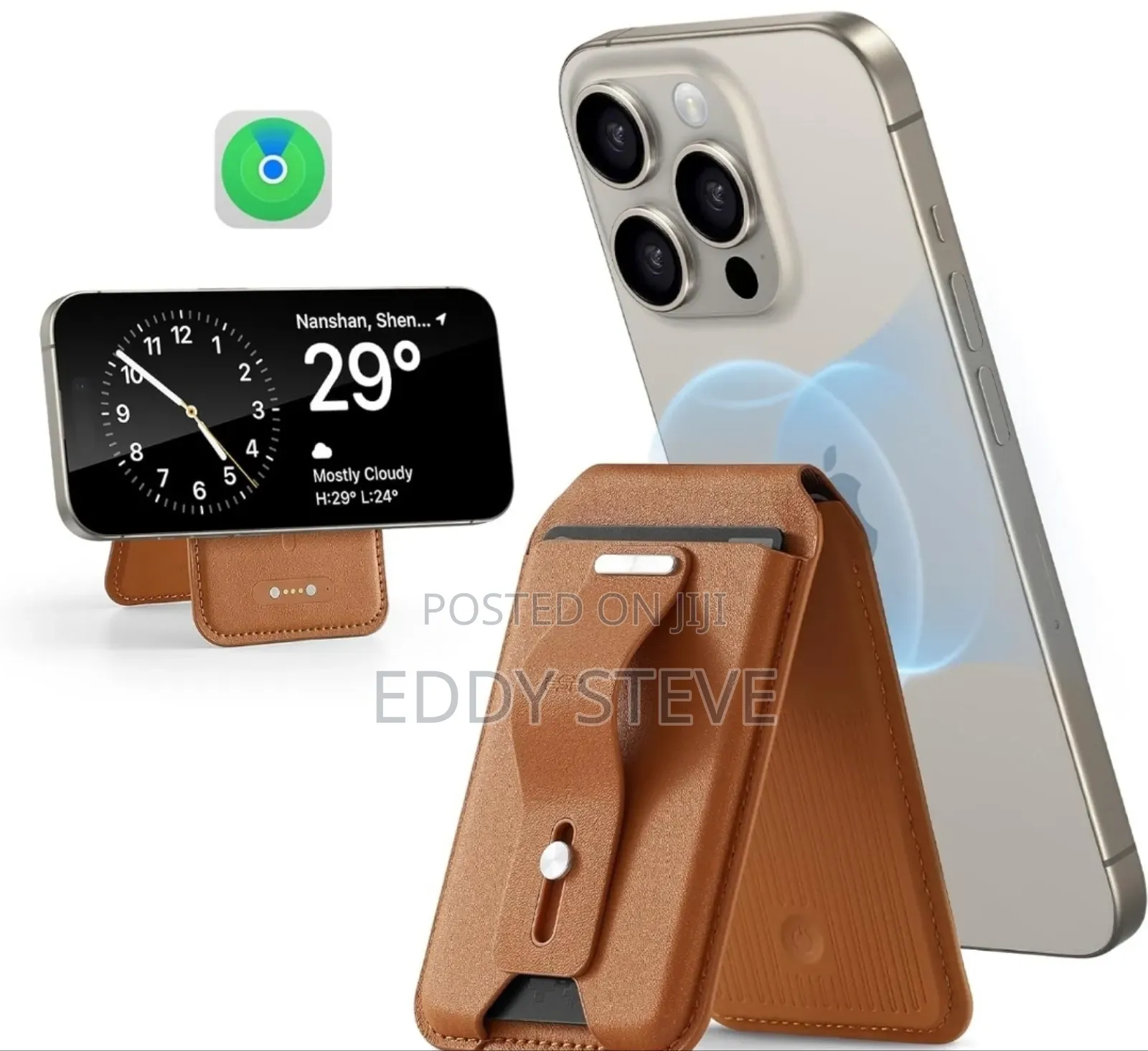 Esr for Magsafe Wallet With Magnetic Geo iPhone Wallet