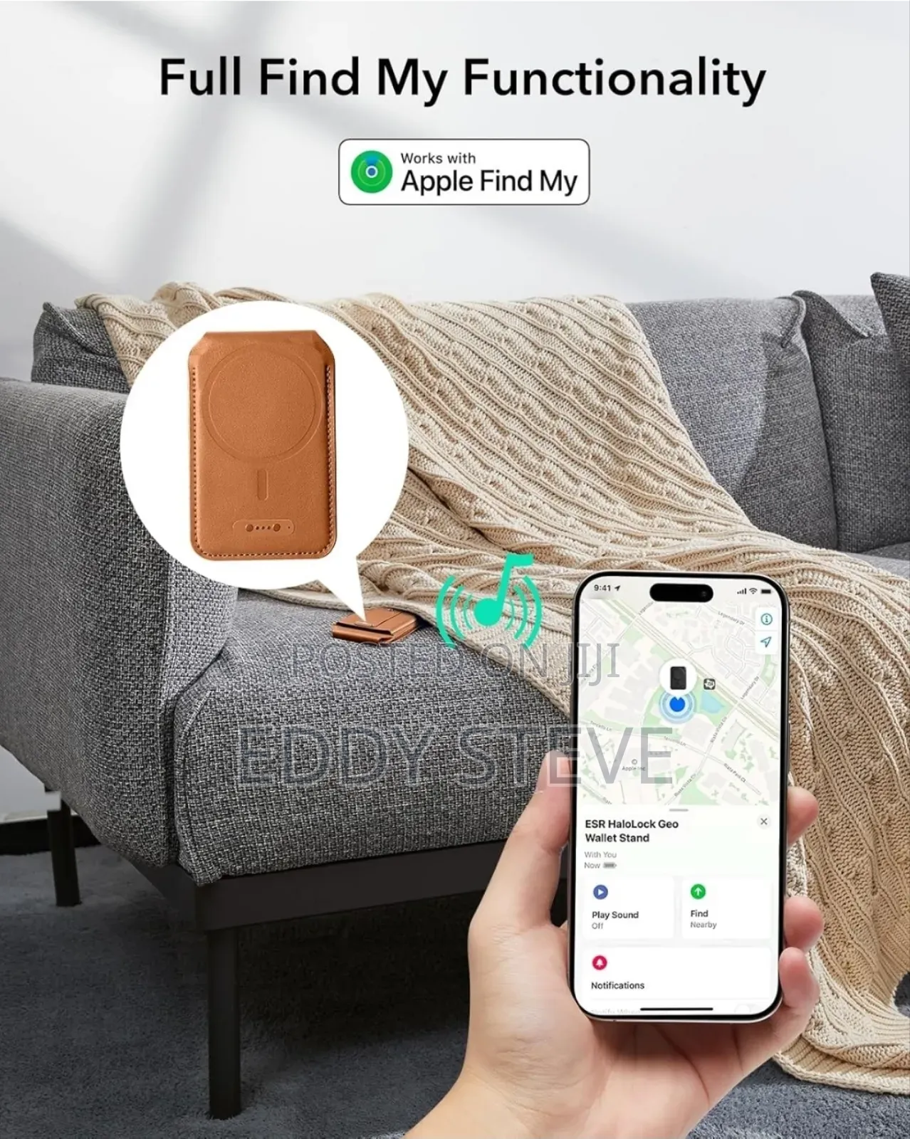Esr for Magsafe Wallet With Magnetic Geo iPhone Wallet