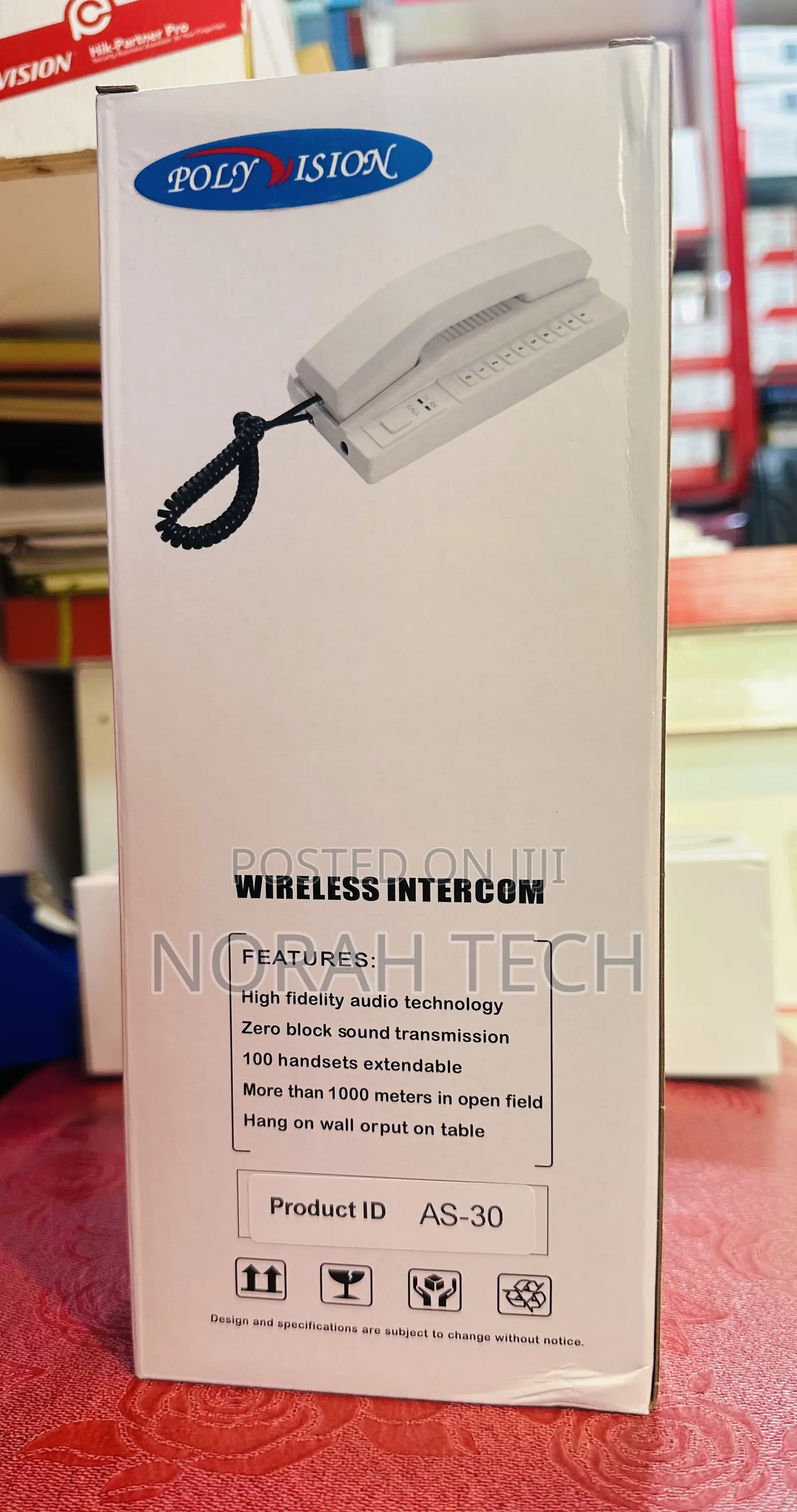 Polyvision Wireless Intercom