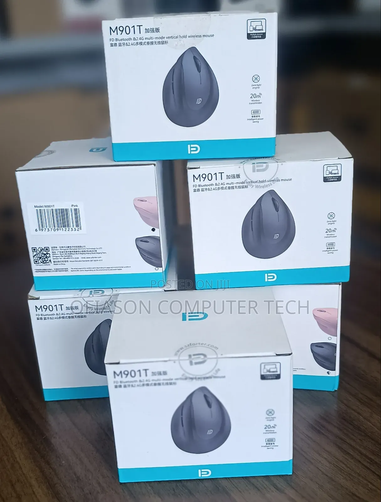 Fd Vertical Bluetooth Mouse M901t