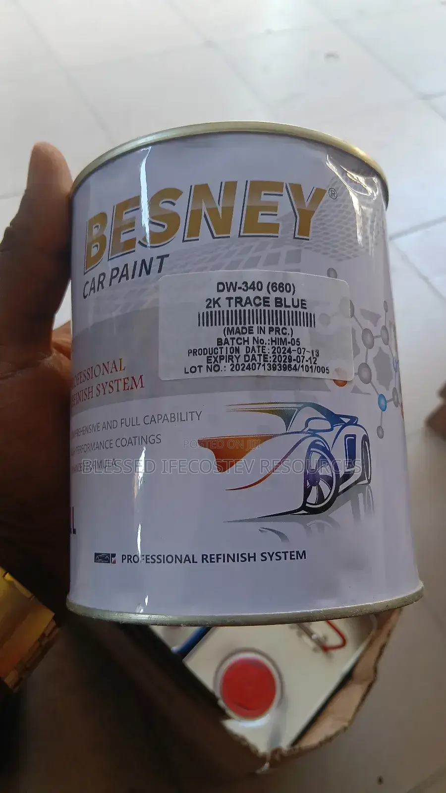 Auto Base Car Paint Blue