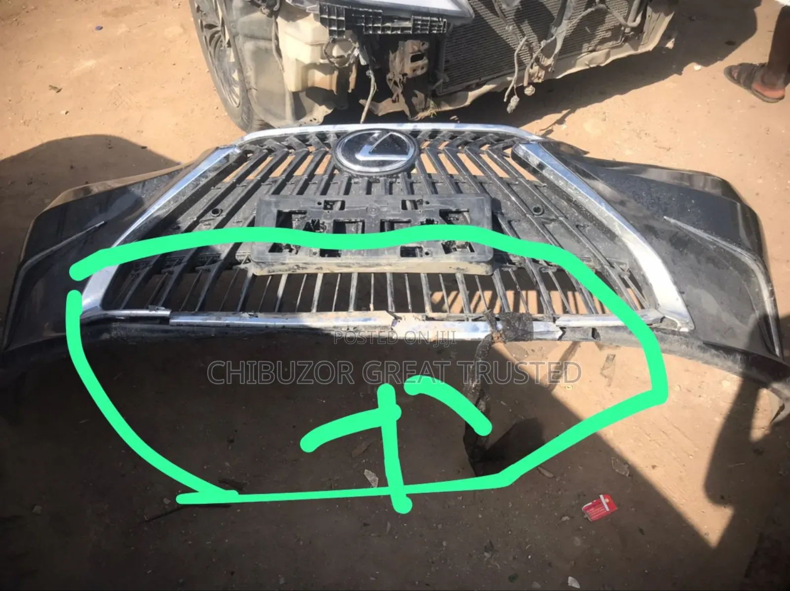 Down Chrome For Conversion Front Bumper Es 350 2008/2010