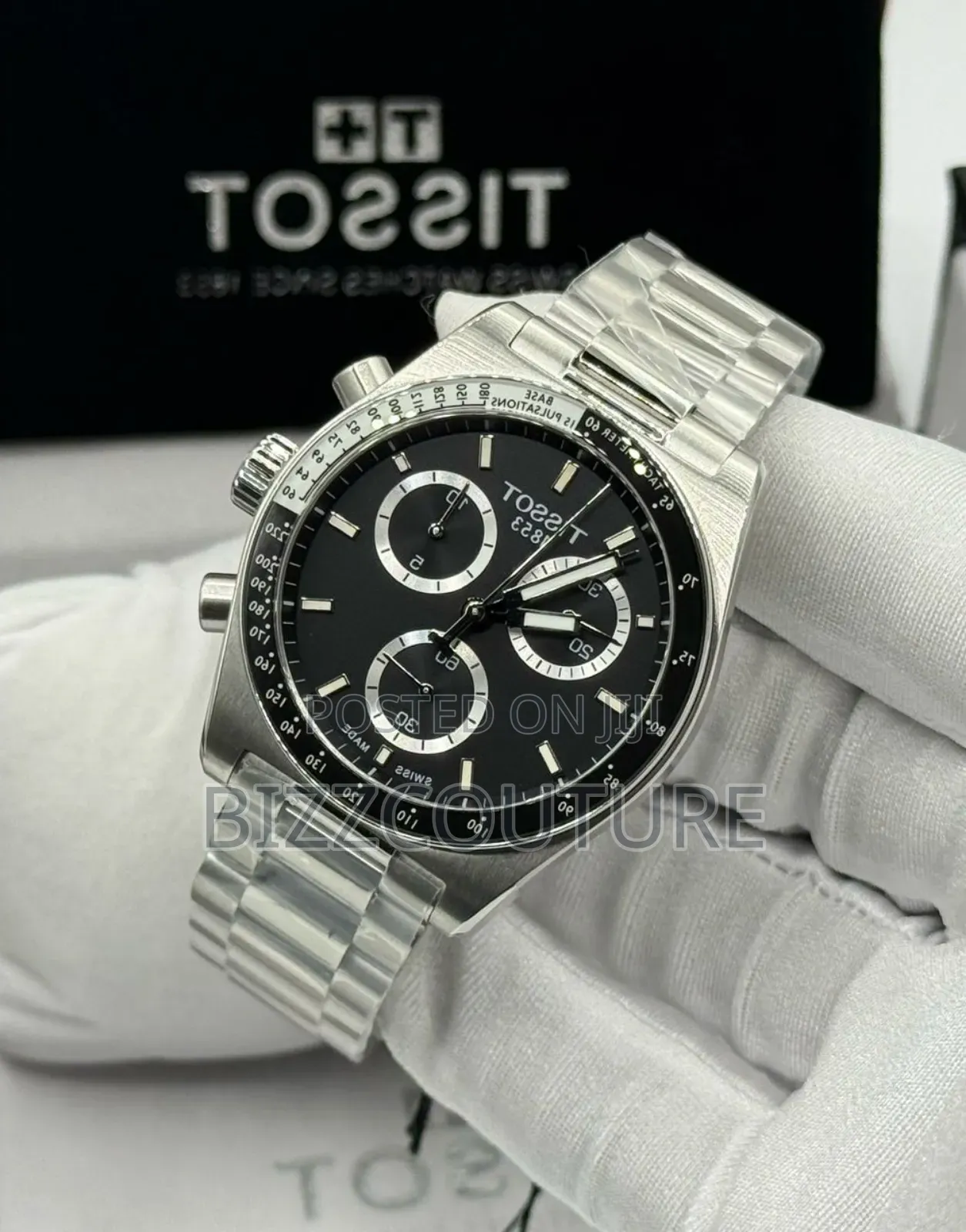 Original Tissot 1853 Silver Stainless Steel Bracelet Watch