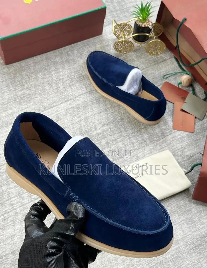 Original Loro Piana Loafers Shoes for Men