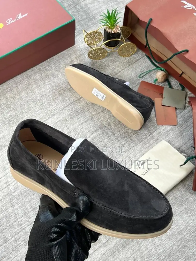 Original Loro Piana Loafers Shoes for Men