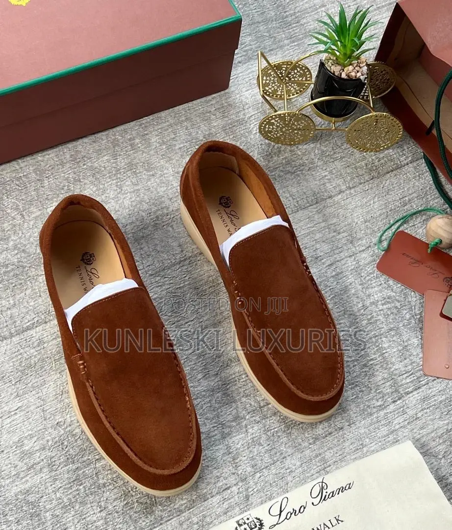 Original Loro Piana Loafers Shoes for Men