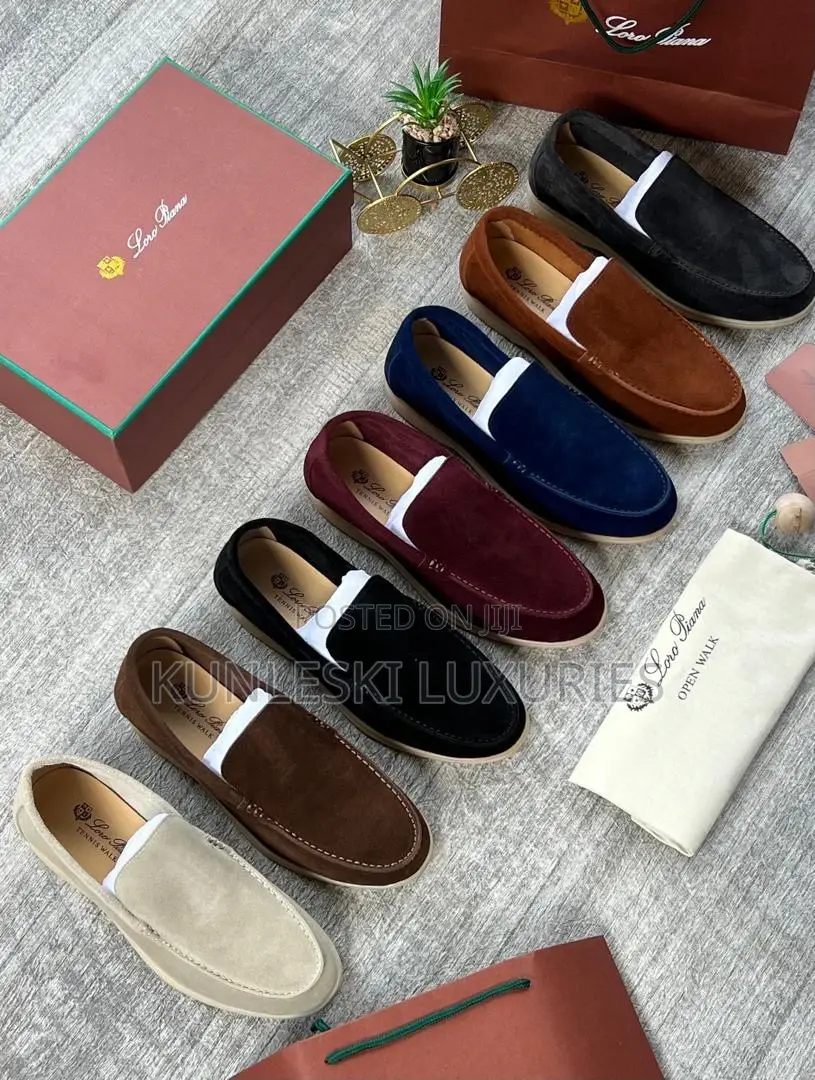 Original Loro Piana Loafers Shoes for Men