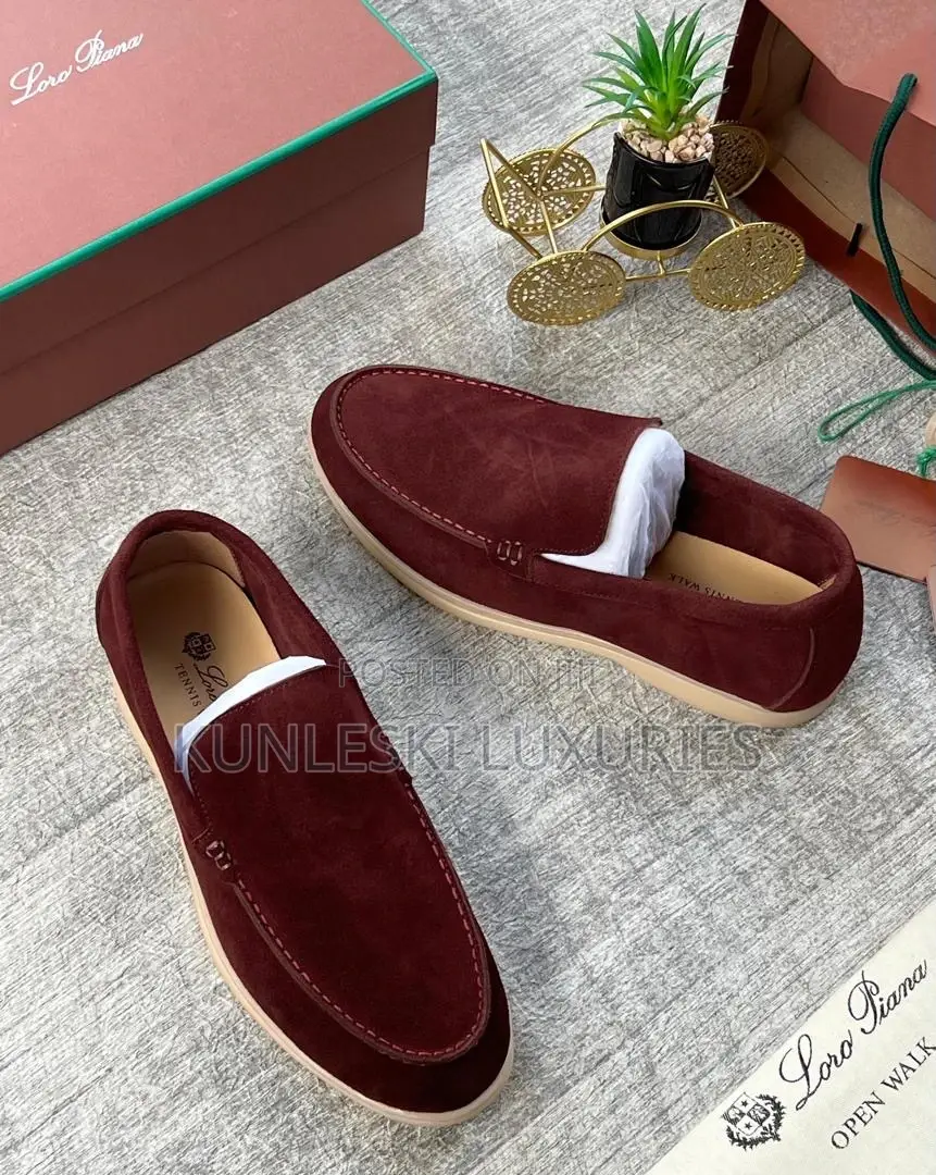 Original Loro Piana Loafers Shoes for Men