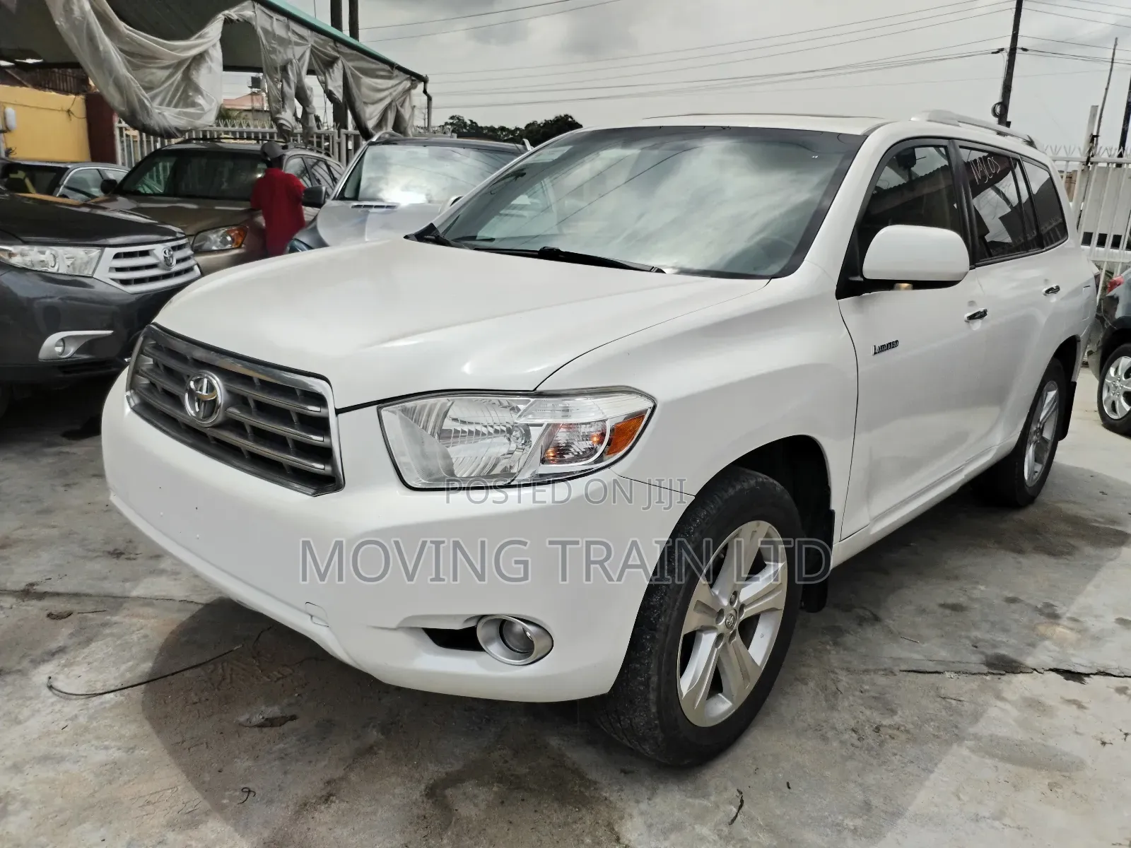 Toyota Highlander Limited 2008 White