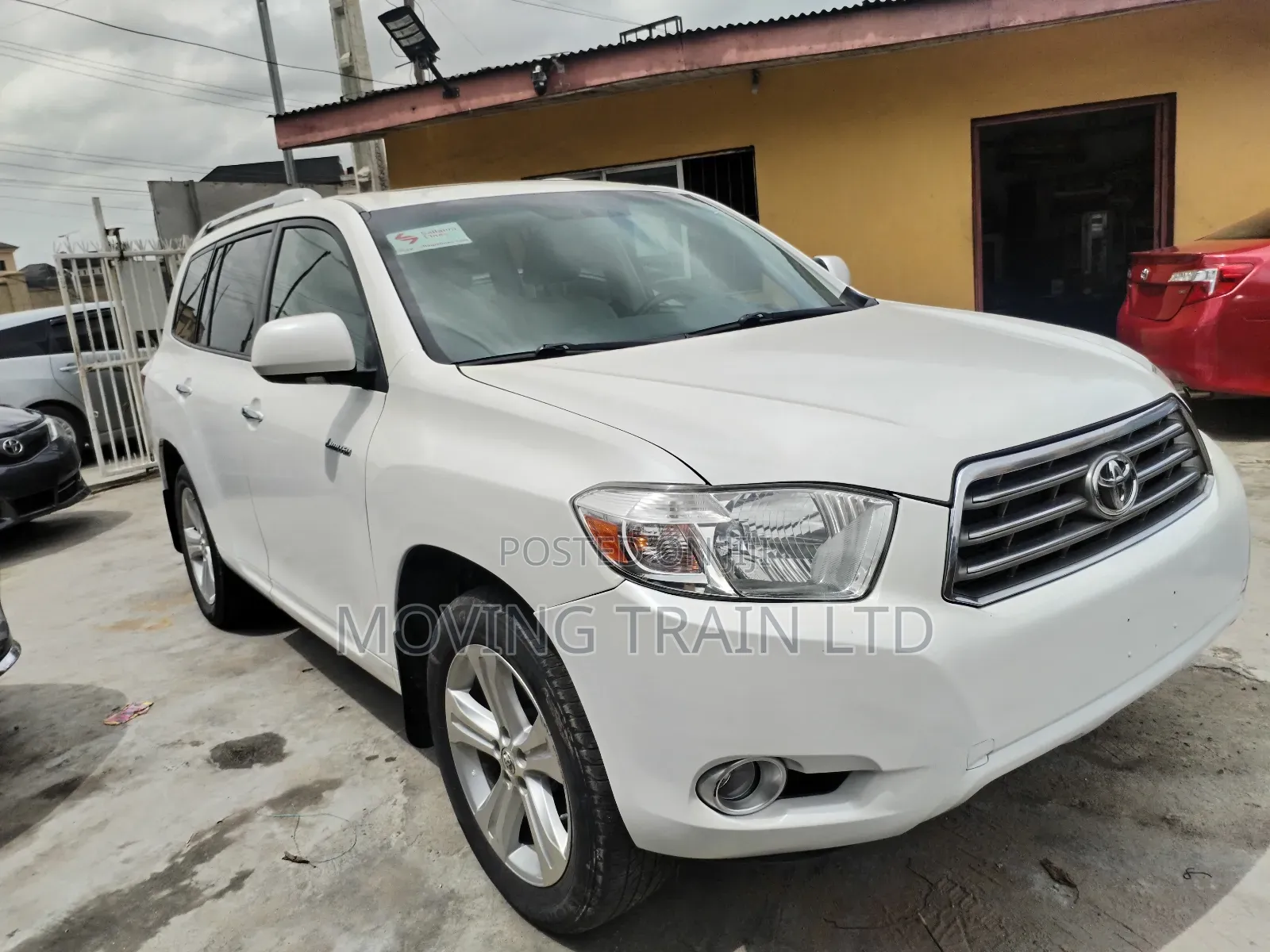 Toyota Highlander Limited 2008 White