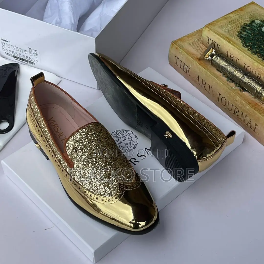 Original Versace Loafers Shoes