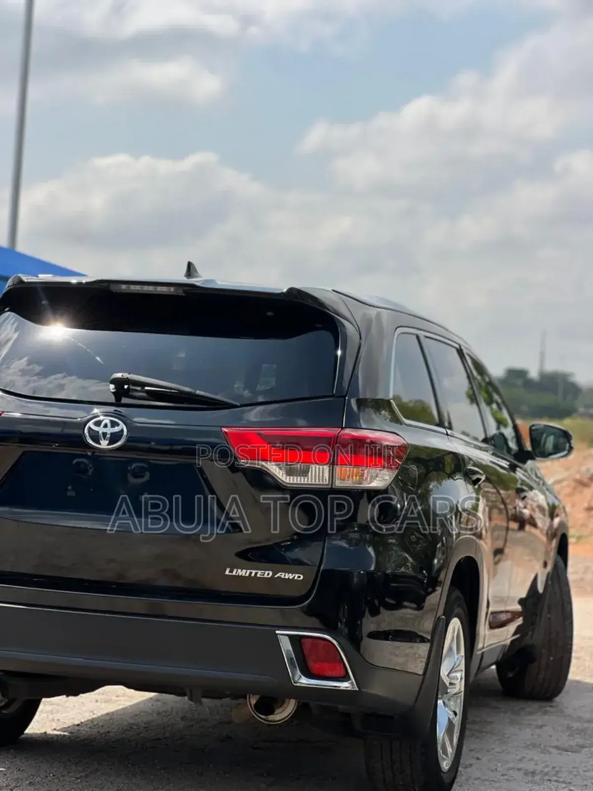 Toyota Highlander Limited 4x4 V6 (3.5L 6cyl 8A) 2018 Black