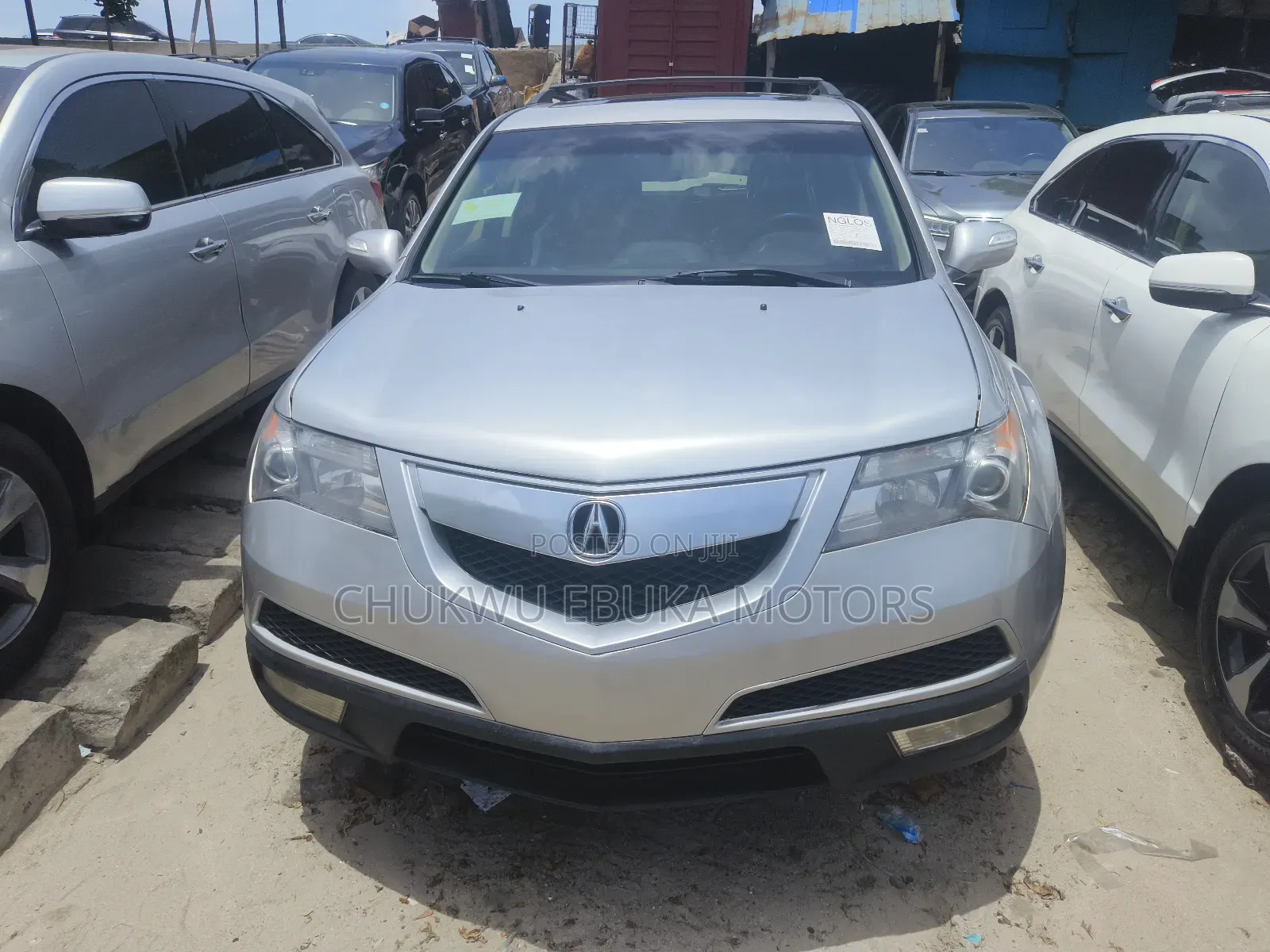 Acura MDX Technology Package SUV AWD (3.7L 6cyl 6A) 2012 Silver