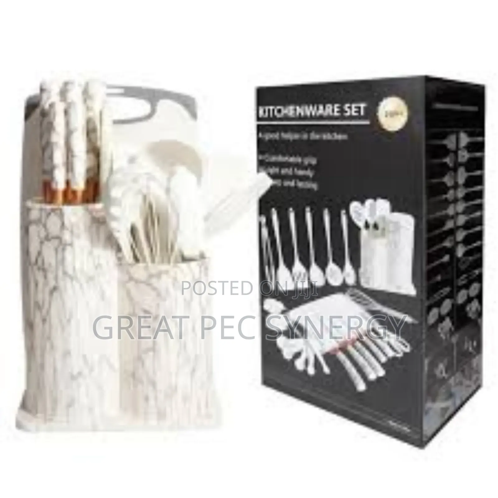 25 Pieces Set of Kitchenware Set With Spons and Knives
