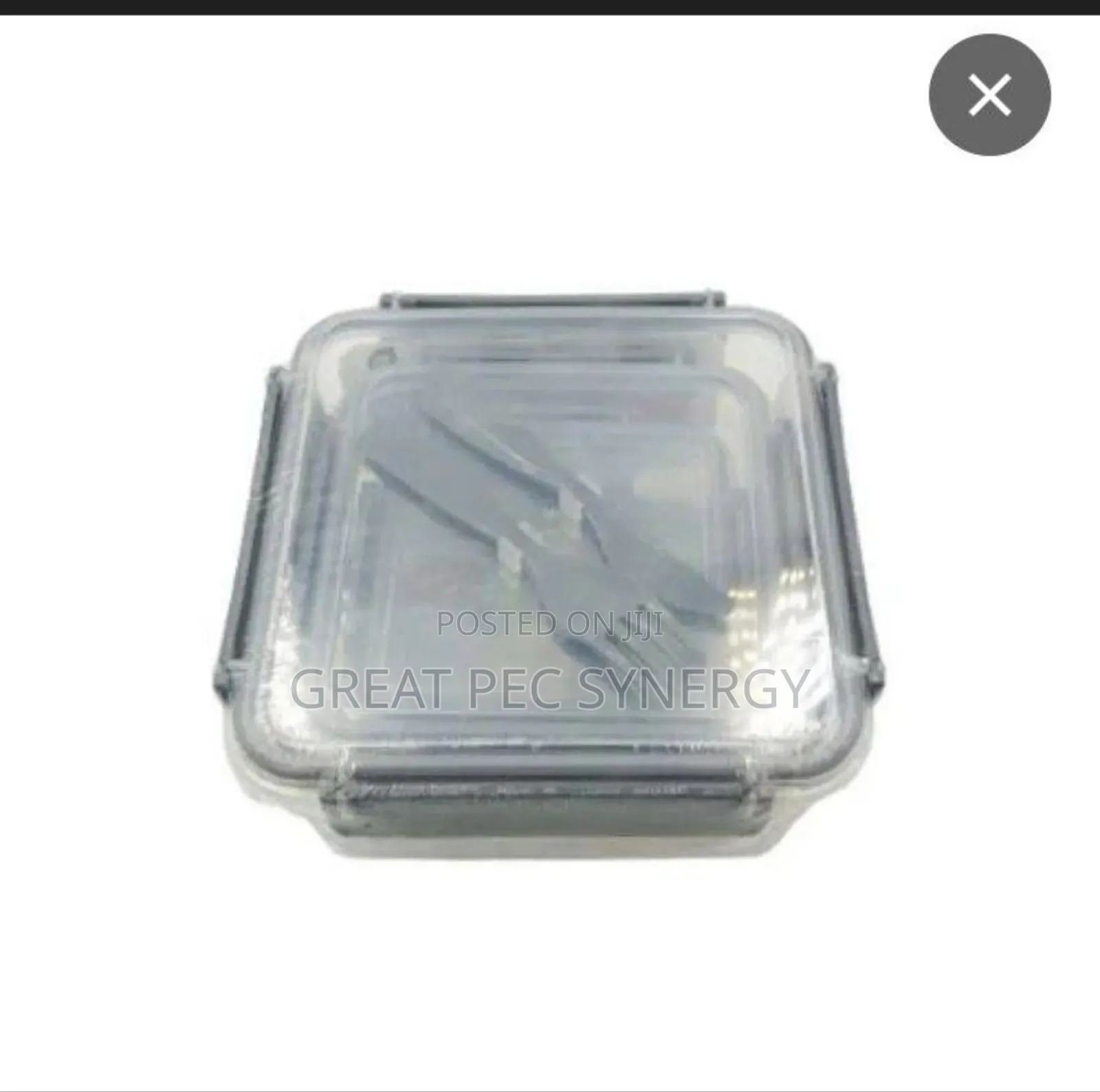 3 in 1 Good Storage Container and Bowl (Round Four Corner)