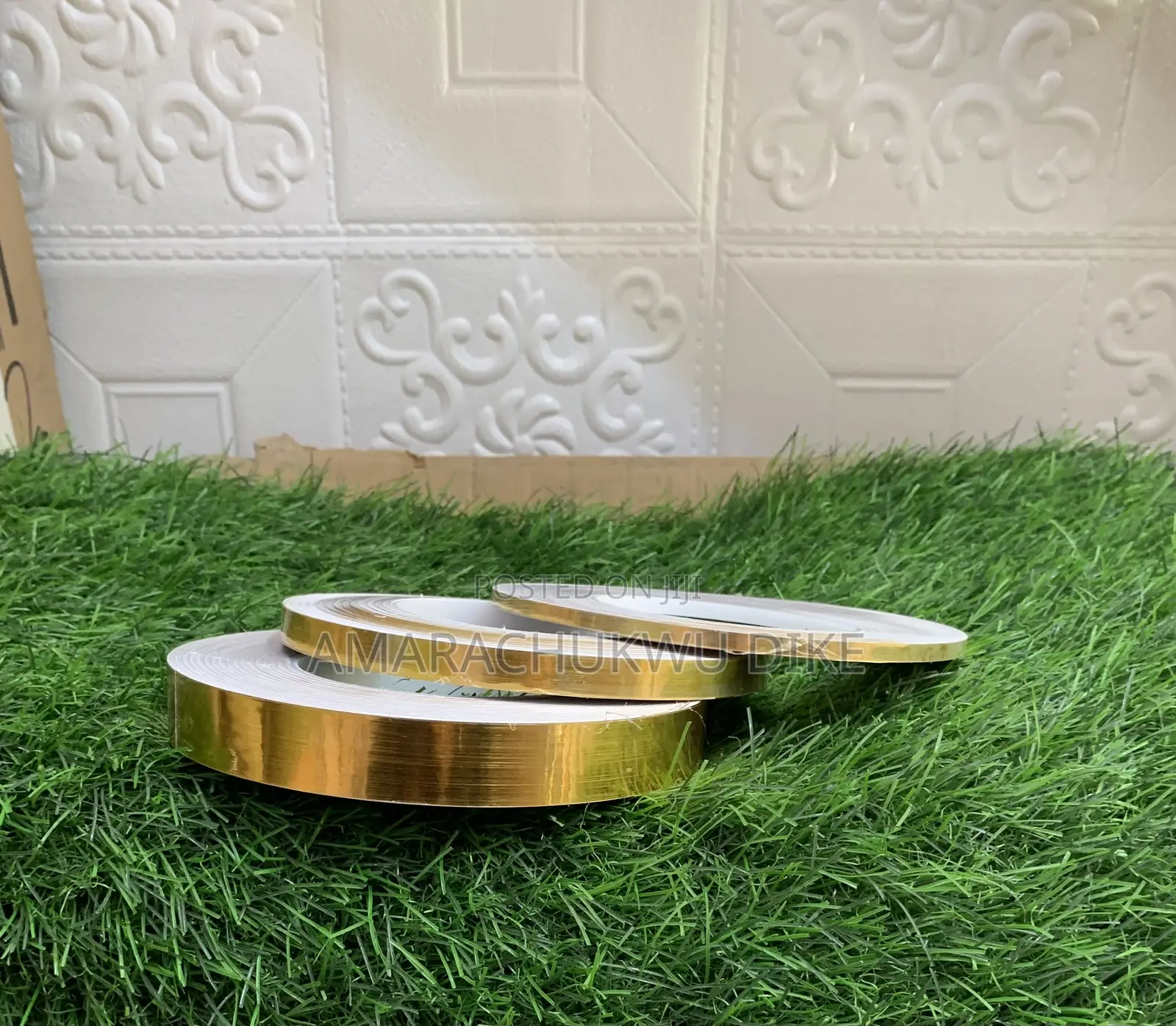 Self Adhesive Decor Gold Tape 0.5cm Width Wholesale Retail