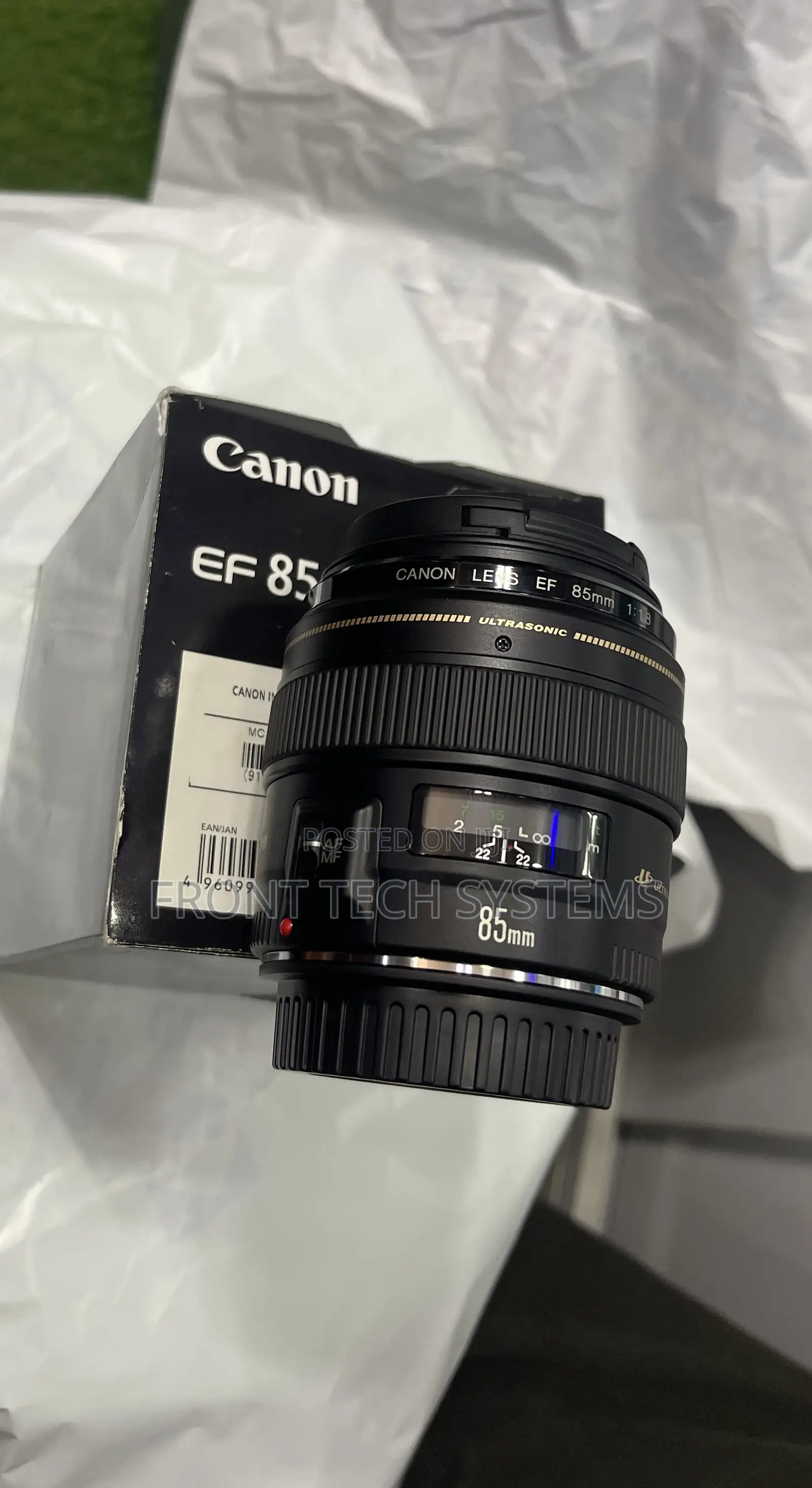 Canon Lens 85mm F1.8 Usm Ultrasonic