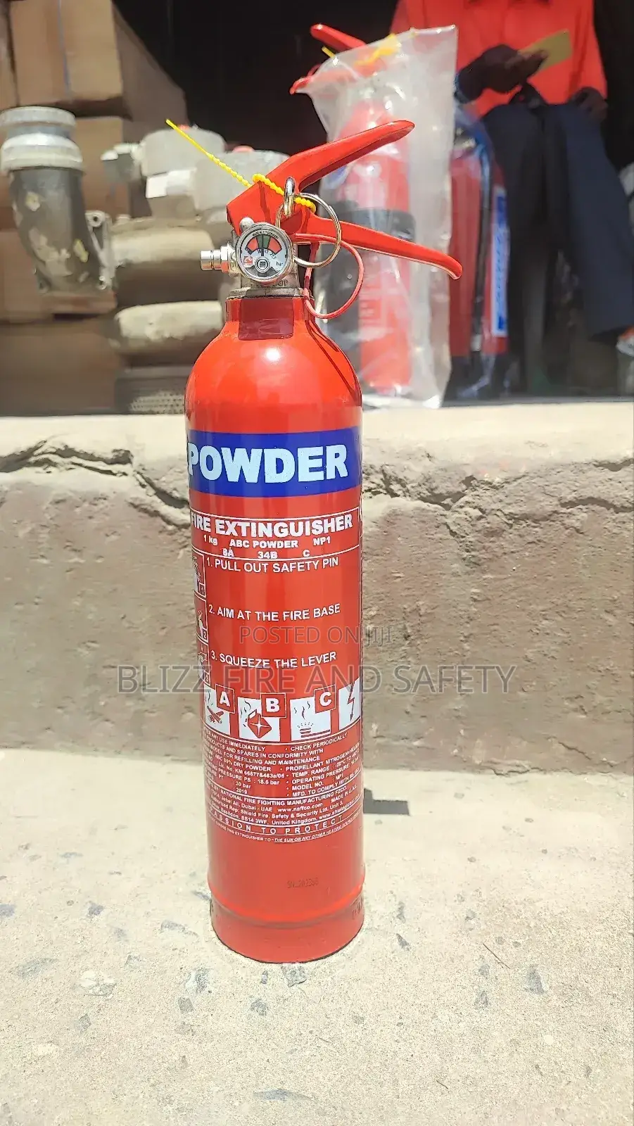 1kg Dry Chemical Powder (Dcp) Naffco