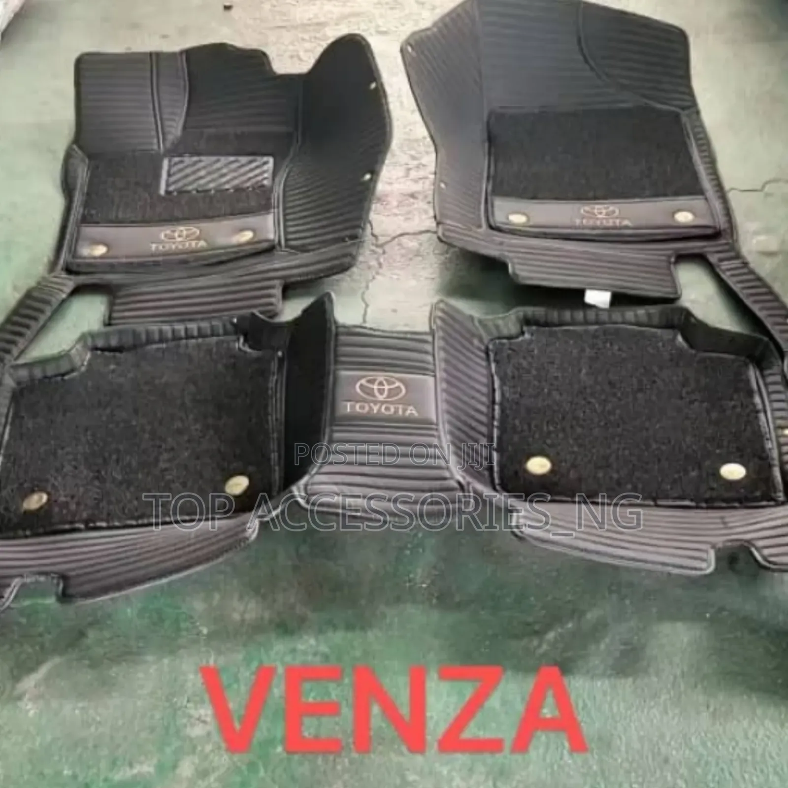 Double Layer Foot Mat for Toyota Venza