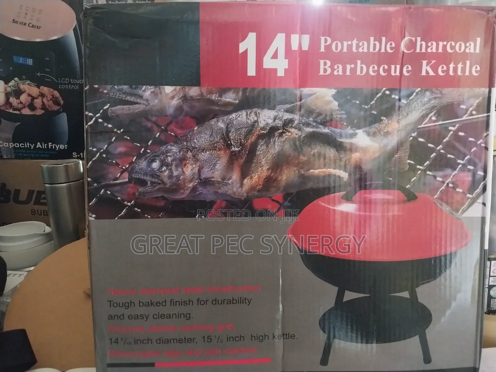 Portable Charcoal Barbecue Grill