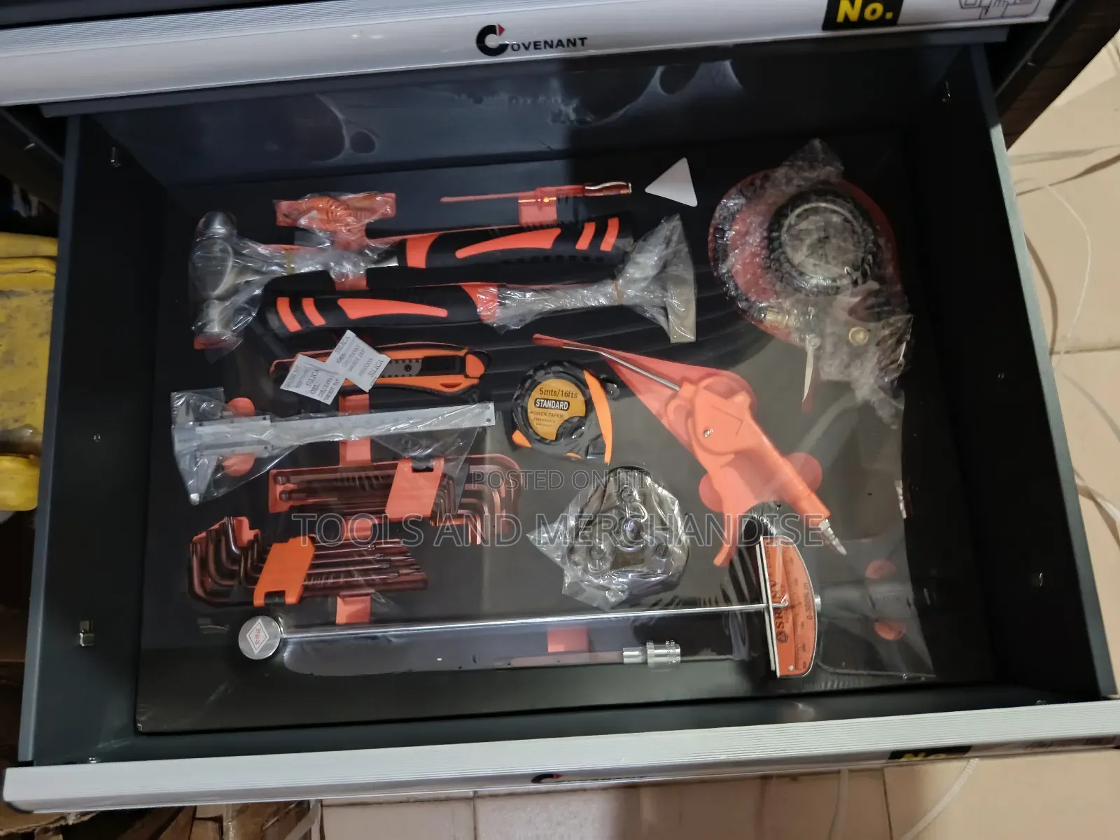 7 Drawer Tools Box With Kit (Heavy Duty)