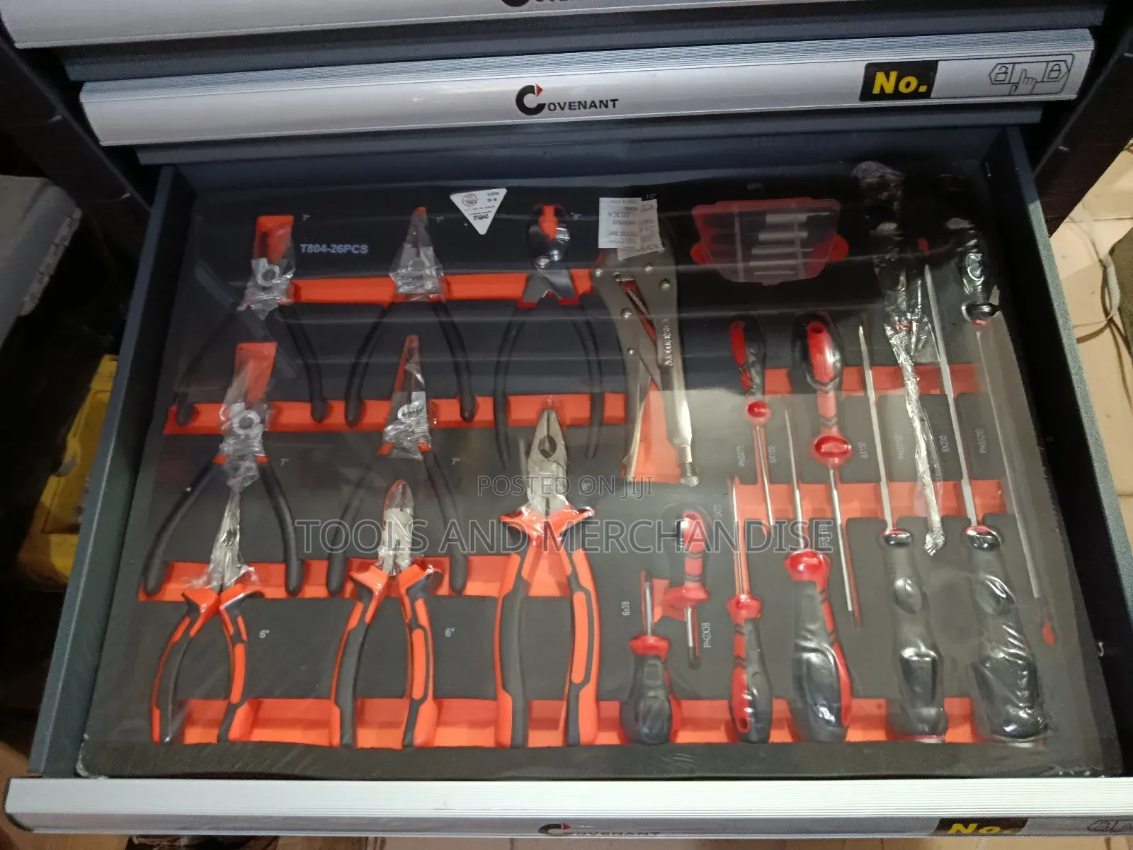 7 Drawer Tools Box With Kit (Heavy Duty)