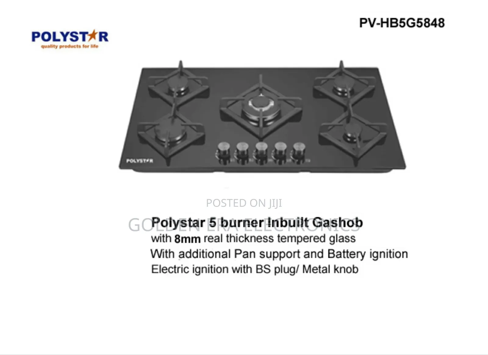 5burner Polystar Built-in Gashub