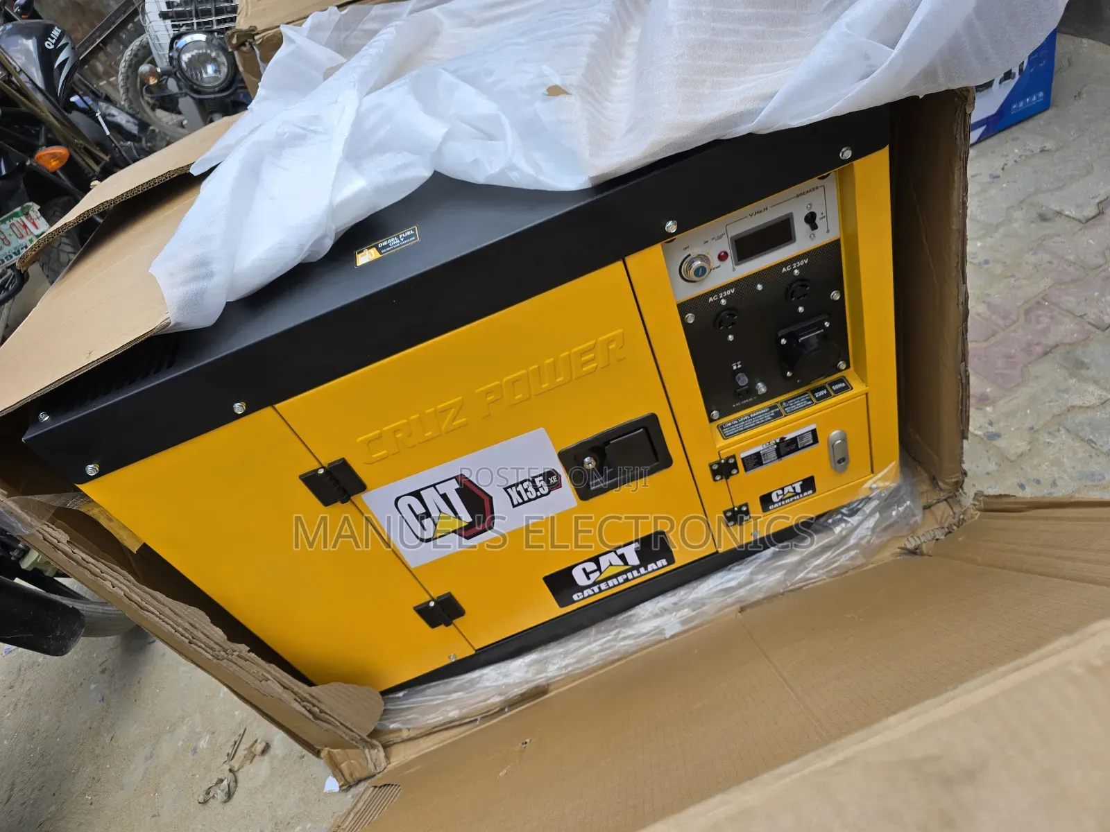 You Know About Cat Diesel Soundproof Gen 12kva 1year Wty