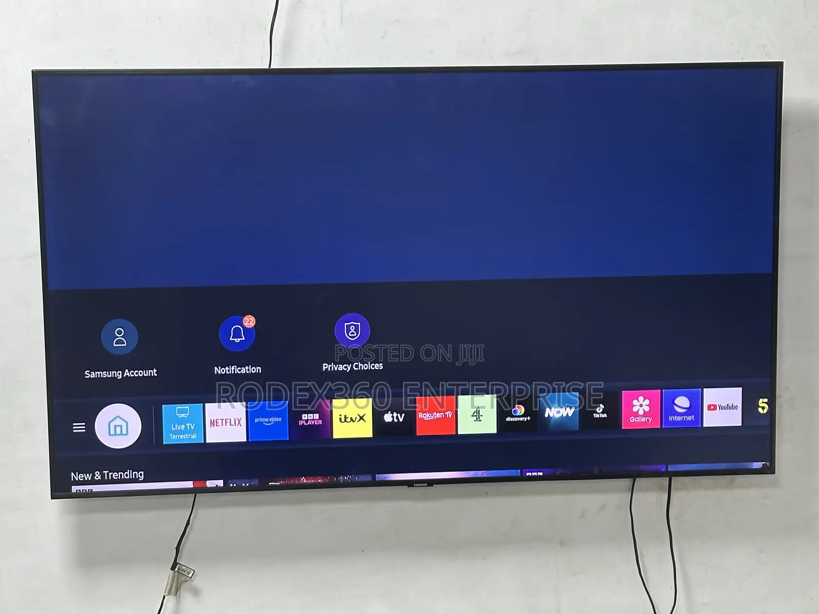55-Inch Samsung Smart Tv Tu Model for Sale