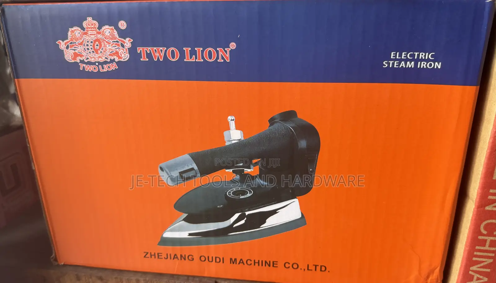 Two Lion" Electric Steam Iron