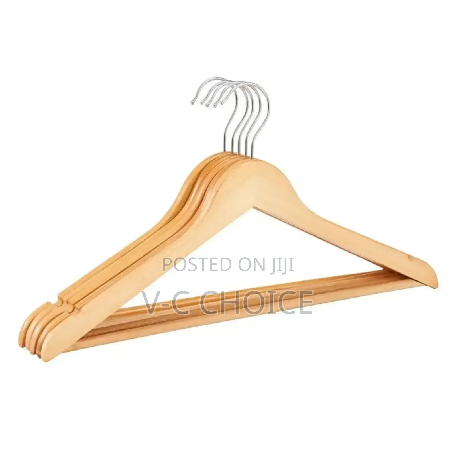 10pcs Solid Wood Hanger Adult Clothes Hanging Storageclothes