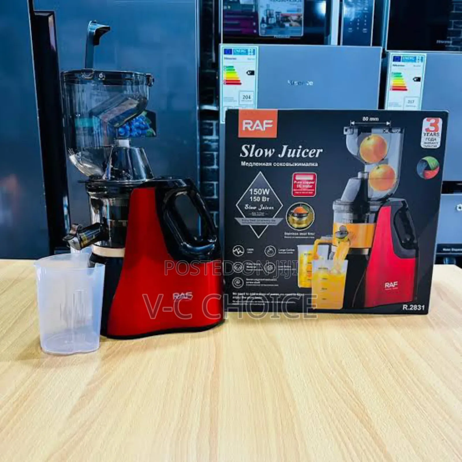 Raf
High Quality Automatic Fruit Juice Extractor Slow Juicer