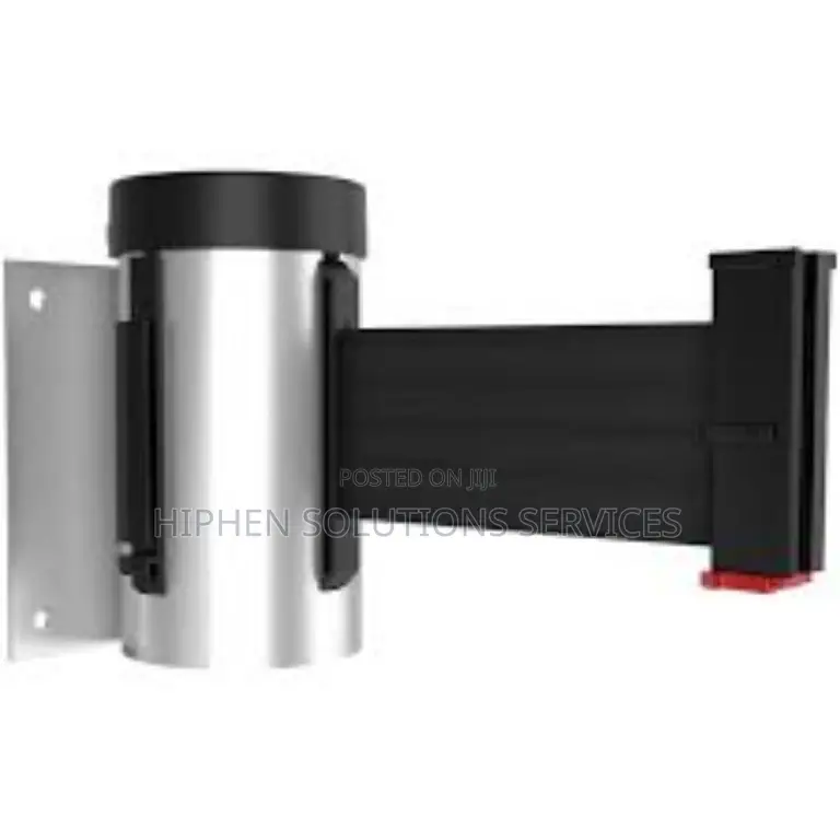 Black Wall Mounted Stanchions With Steel Case