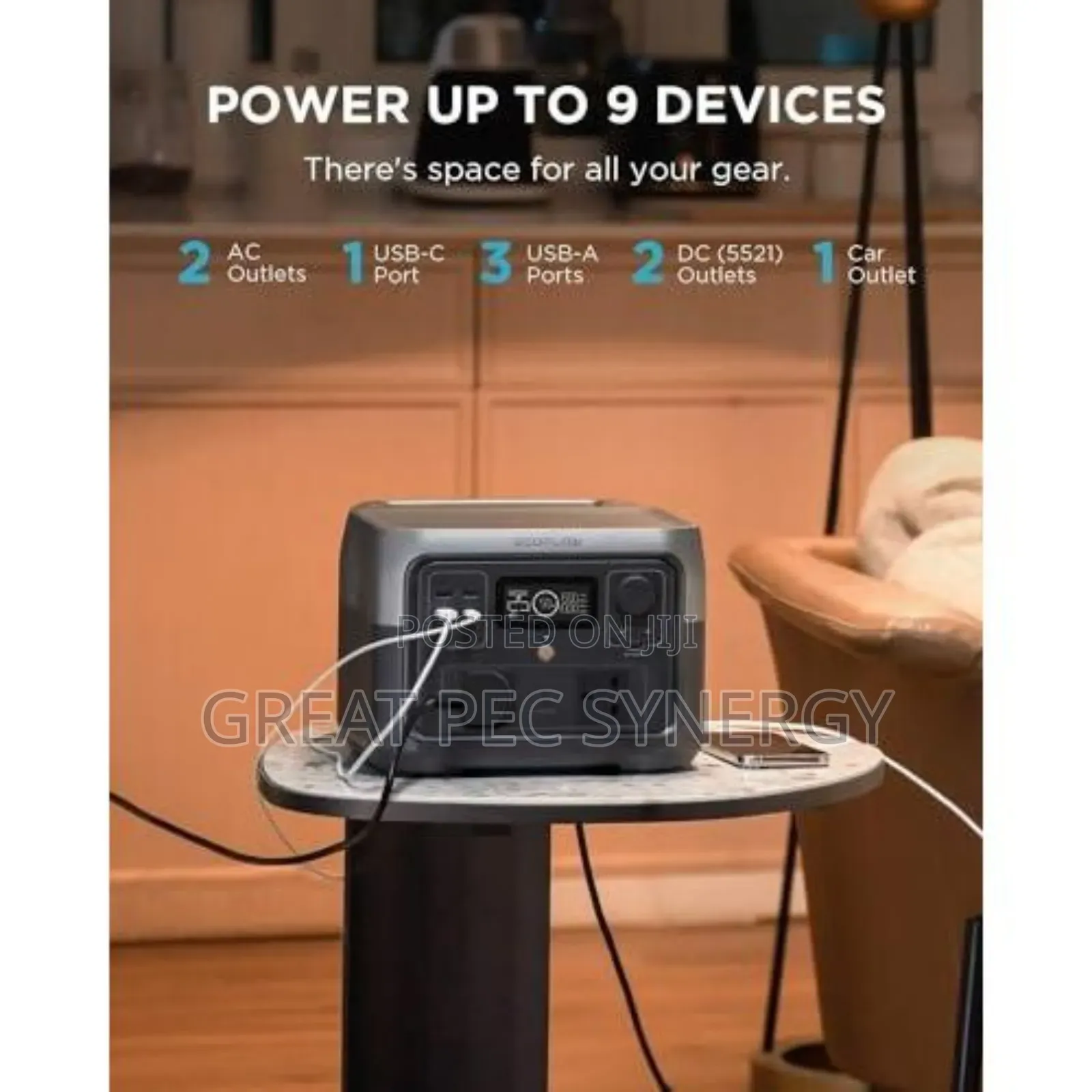 Ecoflow Power Station River 2 Max - 512 Wh