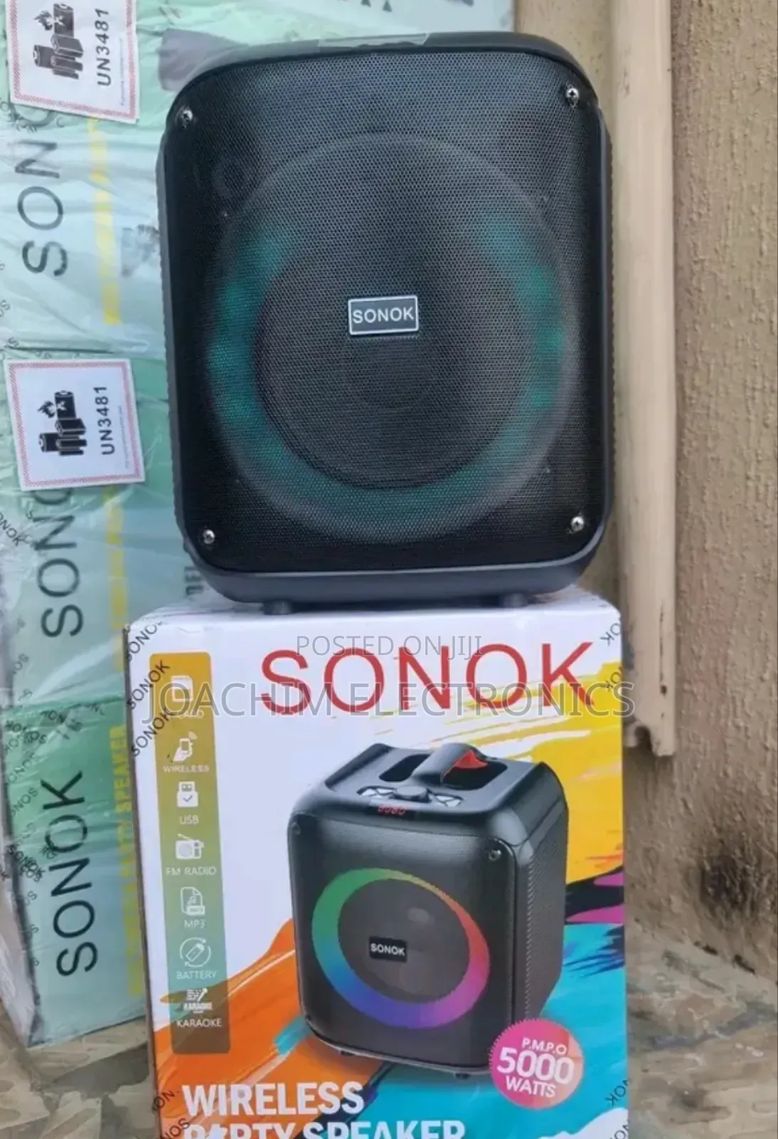 Sonok Professional Rechargeable Sound System