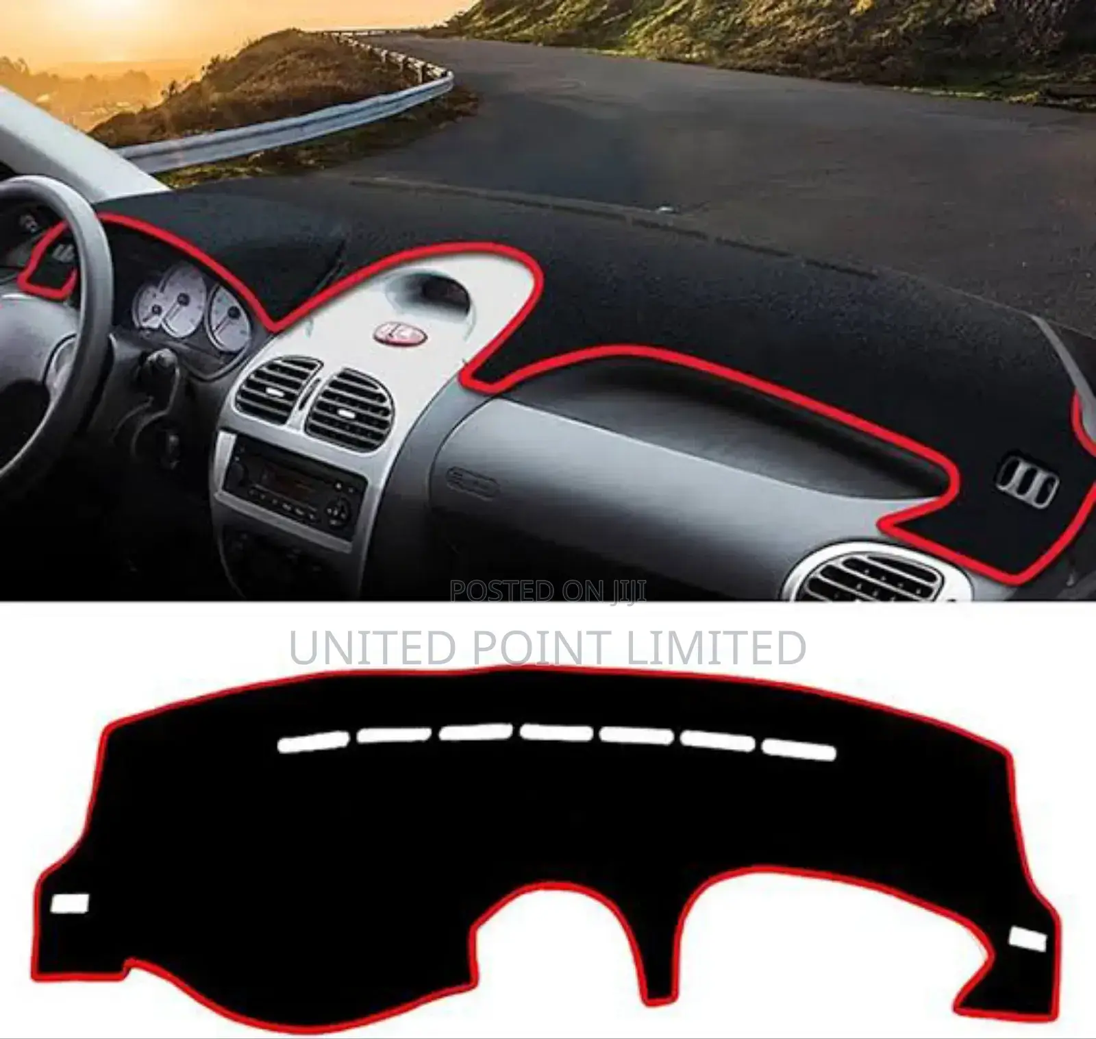 Dashboard Cover for Peugeot 206