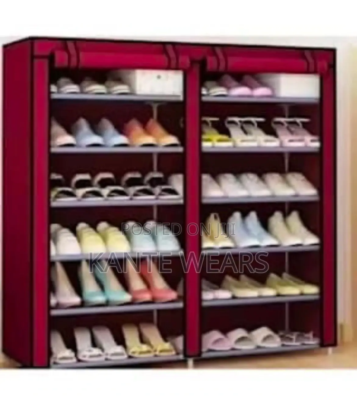 6 Layers Double Shoe Rack