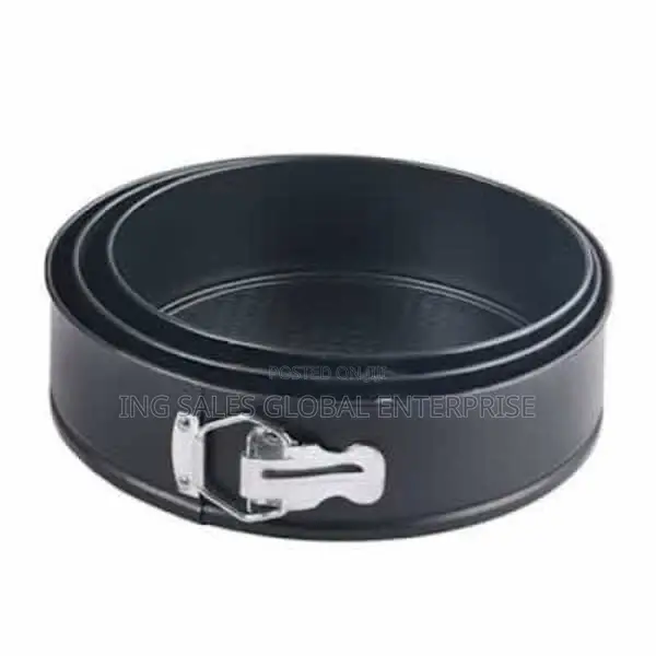 Round Cake Pan Mould - 3 PCS