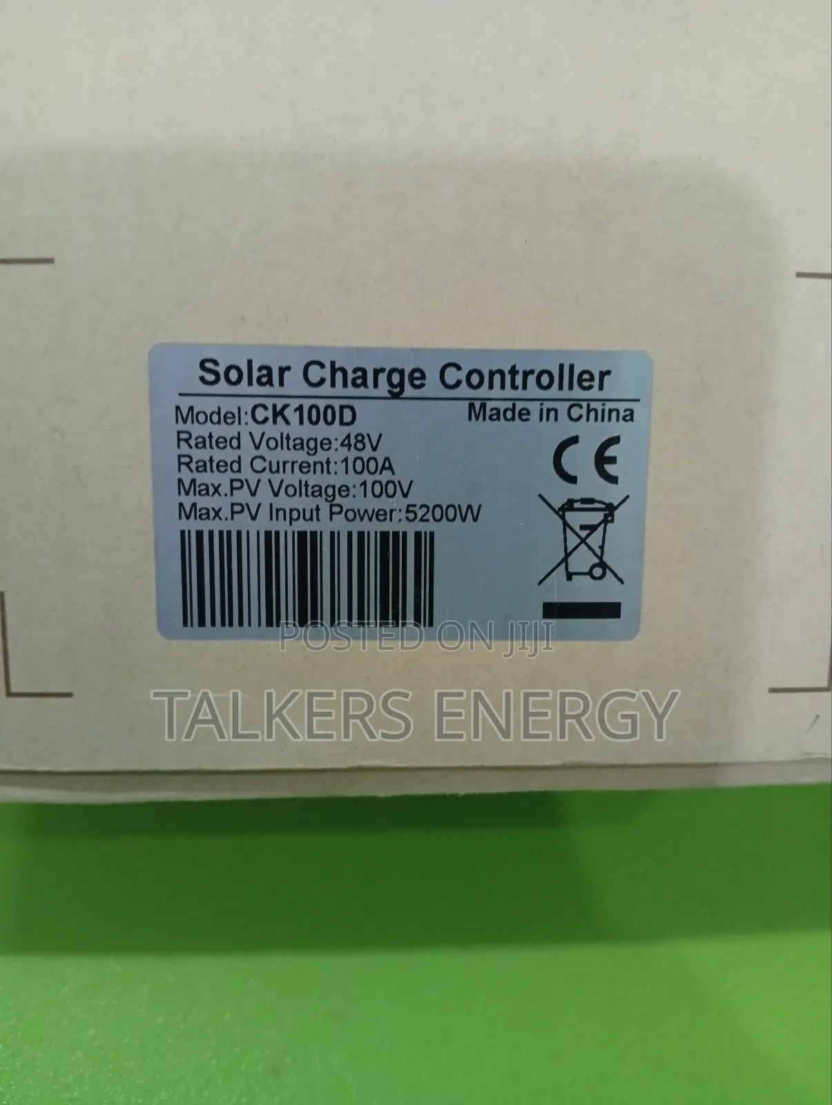 Solar Charge Controller PWM 48v 100a (Ck) Series