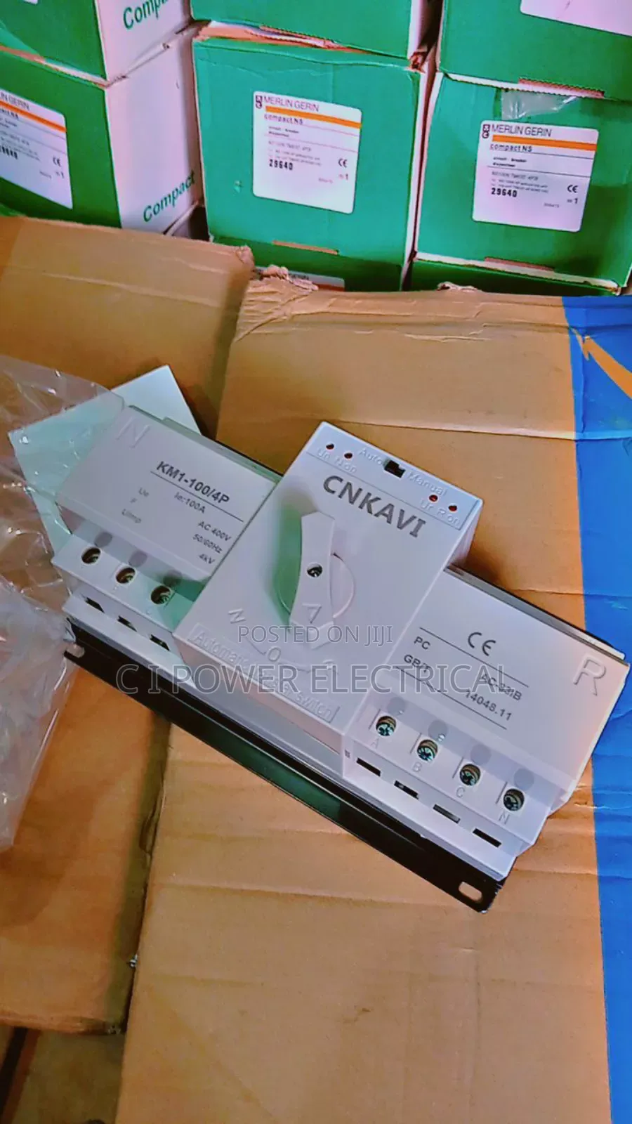 100 Amps Automatic Changeover