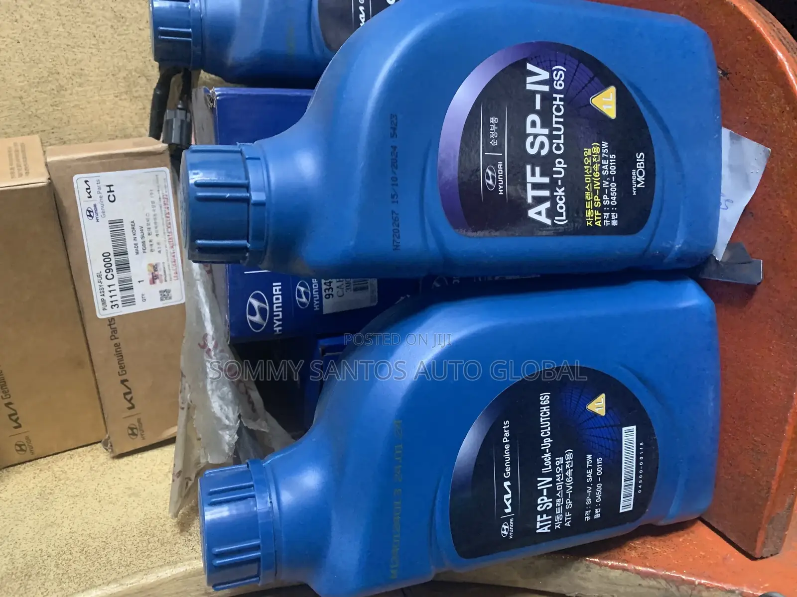 Genuine Hyundai and Kia Spiv Oils