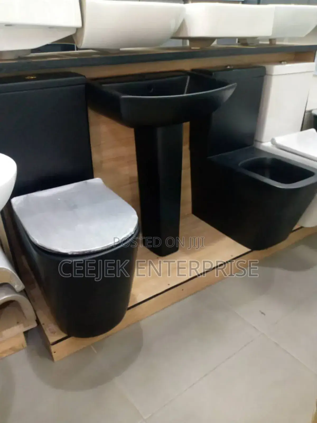 Black Executive Water Closet