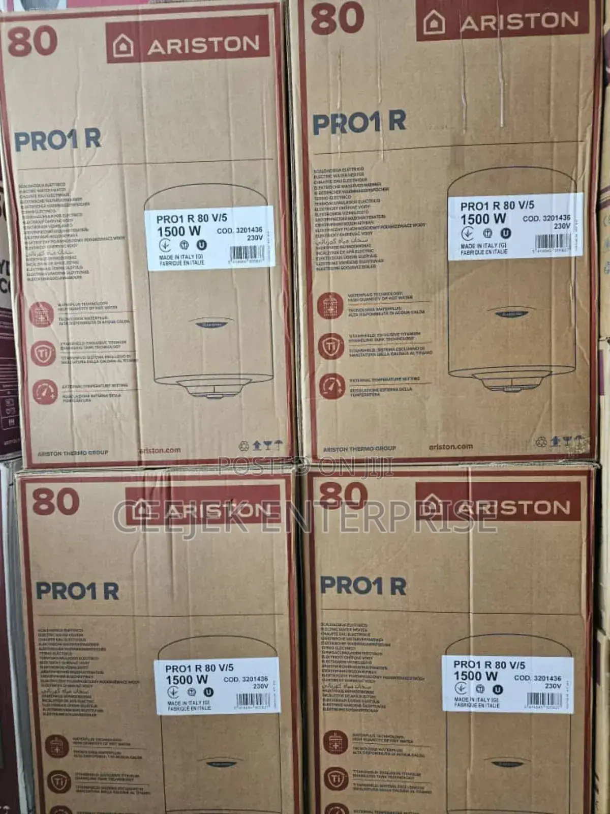 80 Litre Ariston Water Heater