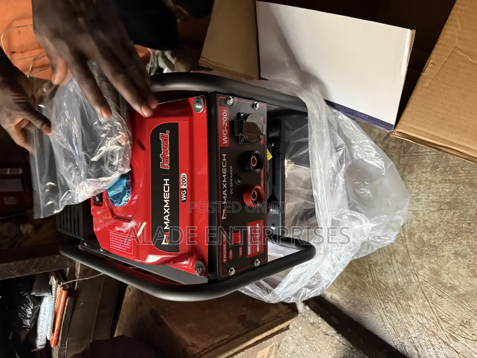 Wg 200i Maxmech Welding Generator