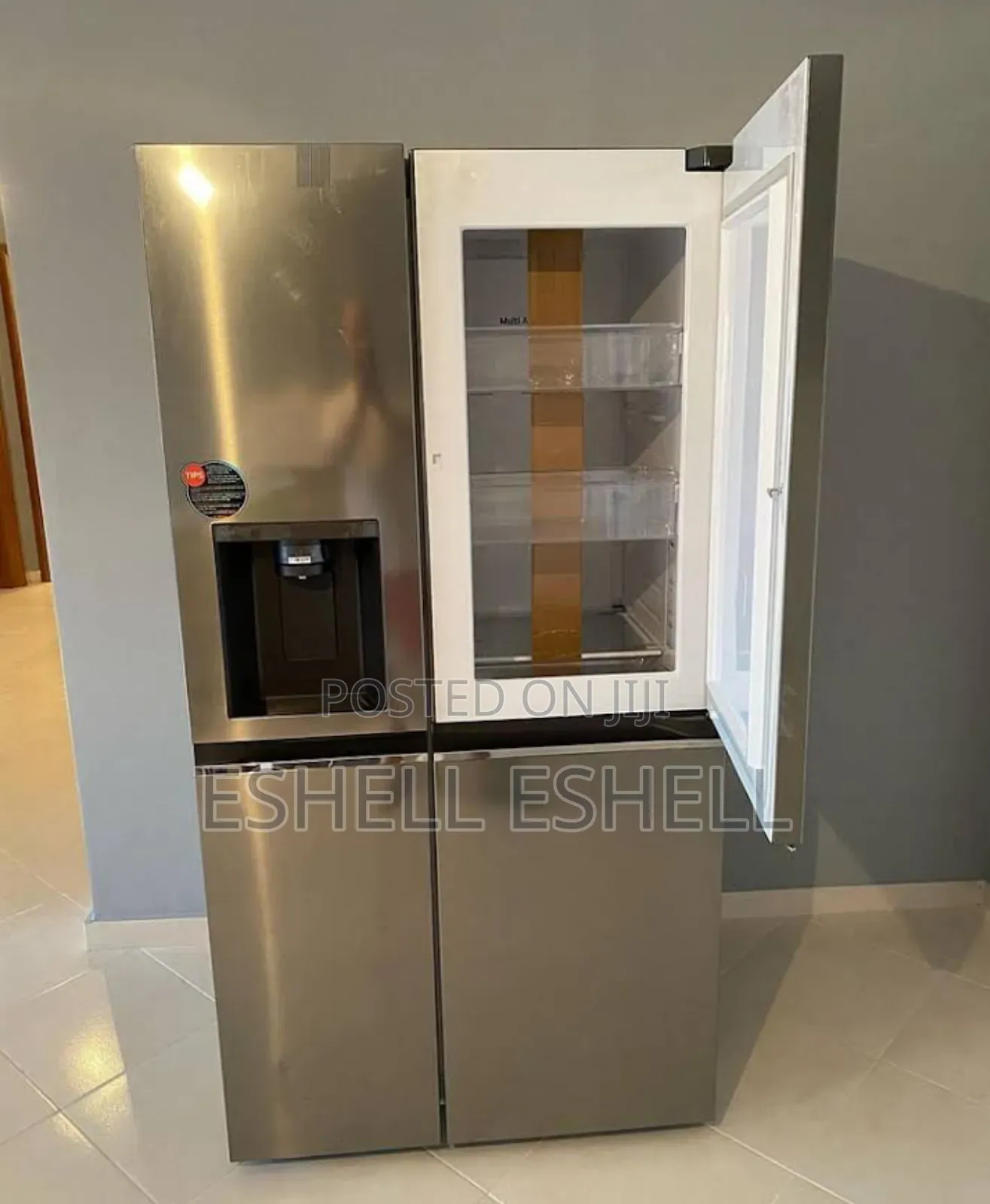 Lg 665ltr Side by Side Instaview Fridge