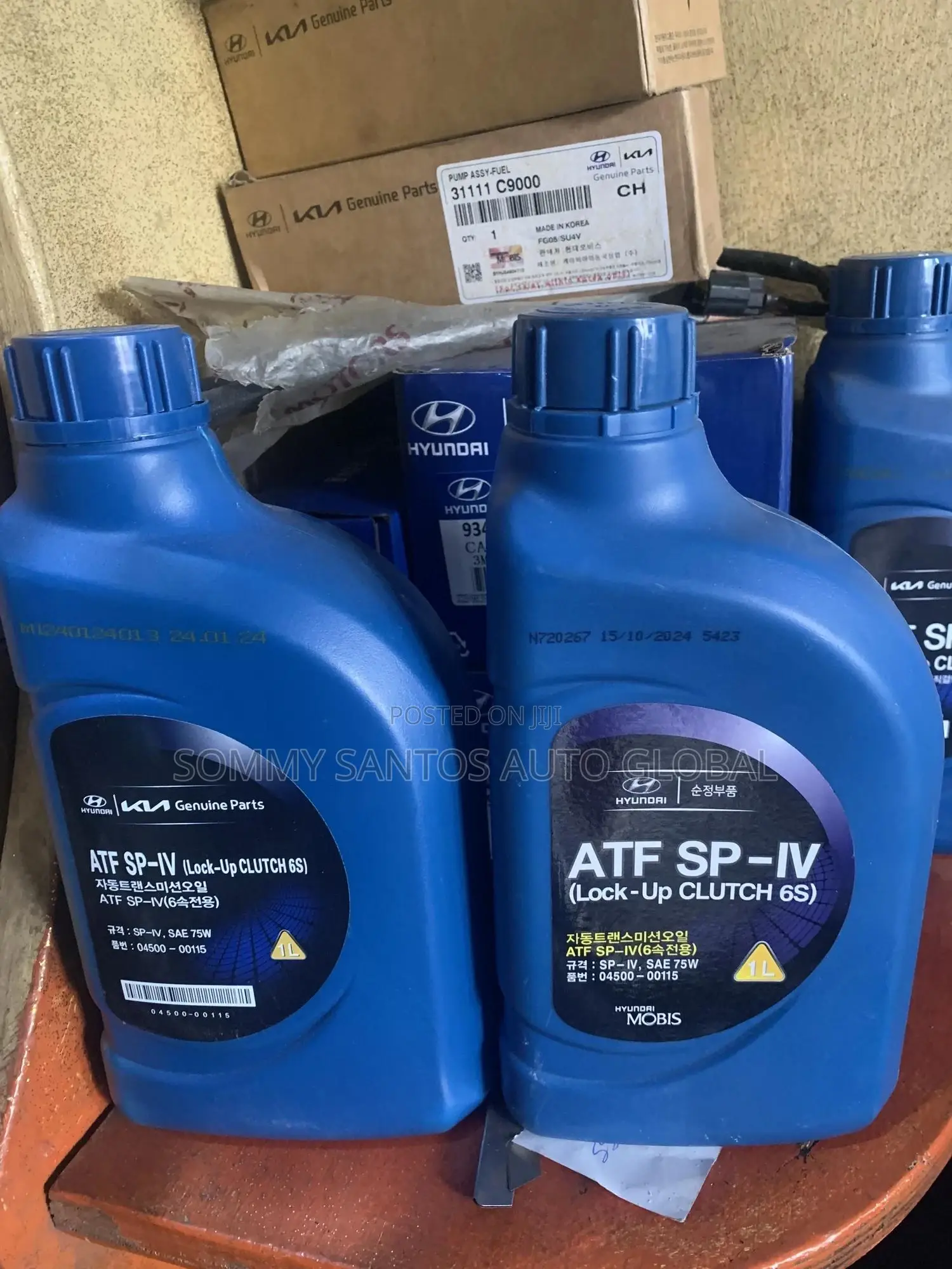 Genuine Hyundai and Kia Spiv Oils