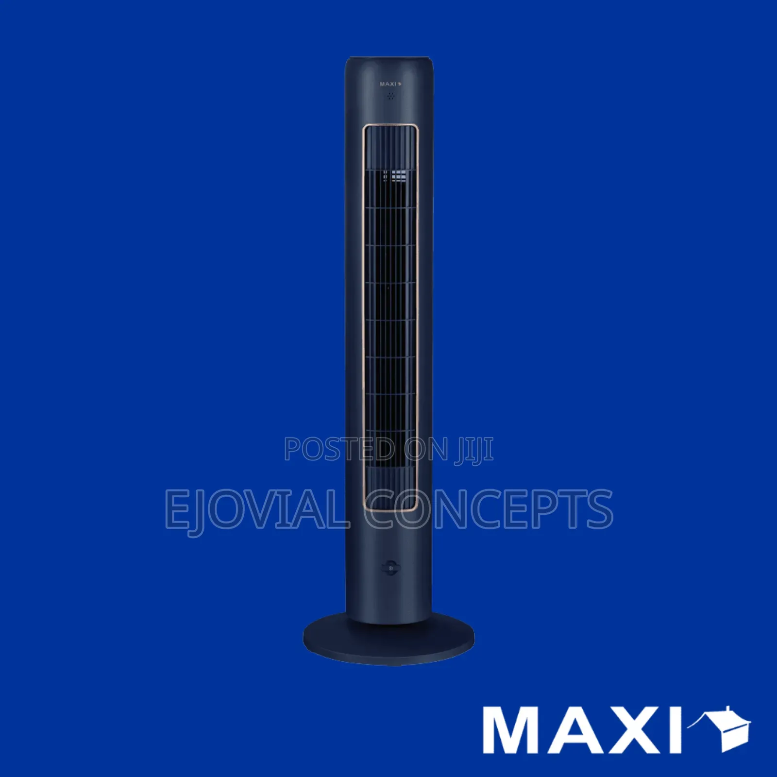 Maxi Tower Fan 43 Inch Blue With Remote (10-21cr)